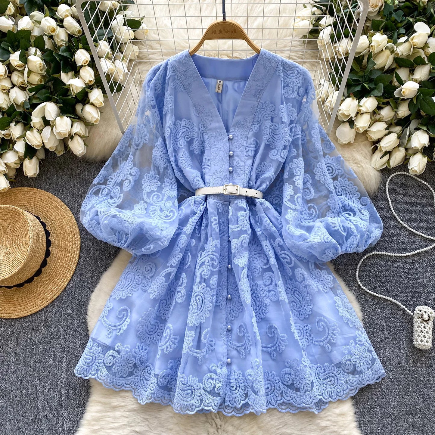 SOFIA - STRECHT MINI DRESS