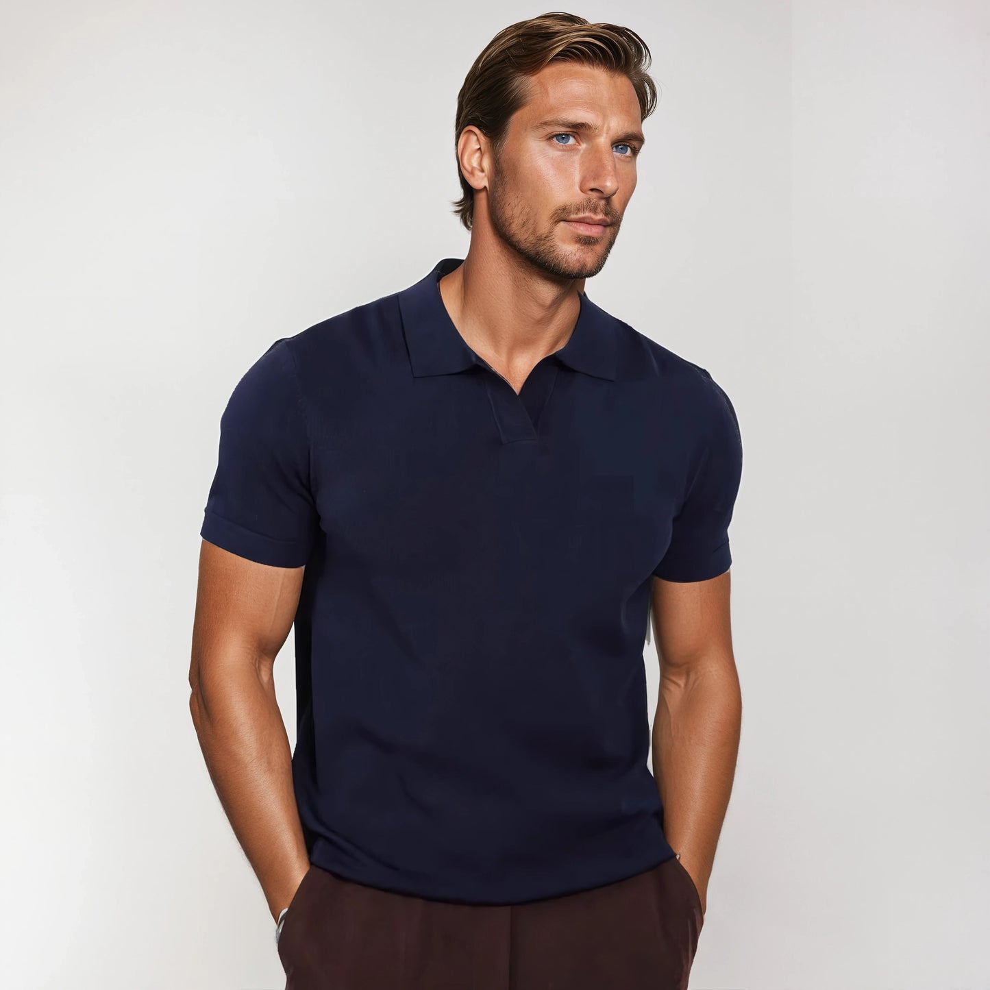 ENZO - BUTTONLESS ELEGANCE POLO