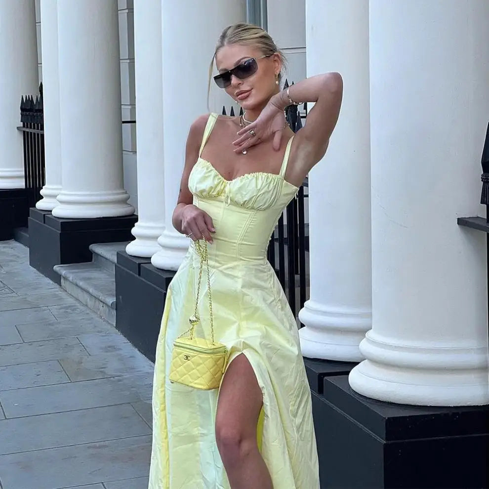 GUILIA - CORSET MIDI DRESS