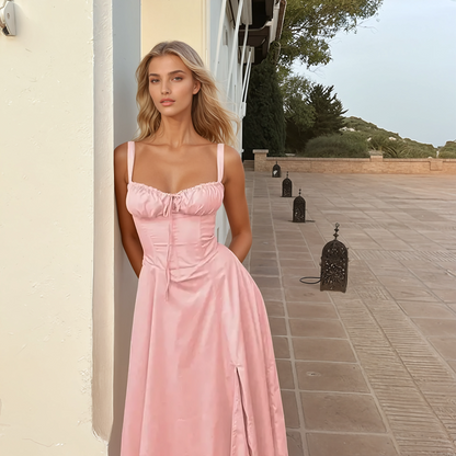 GUILIA - CORSET MIDI DRESS