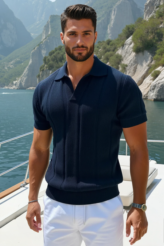 MATTEO - THE RIBBED POLO