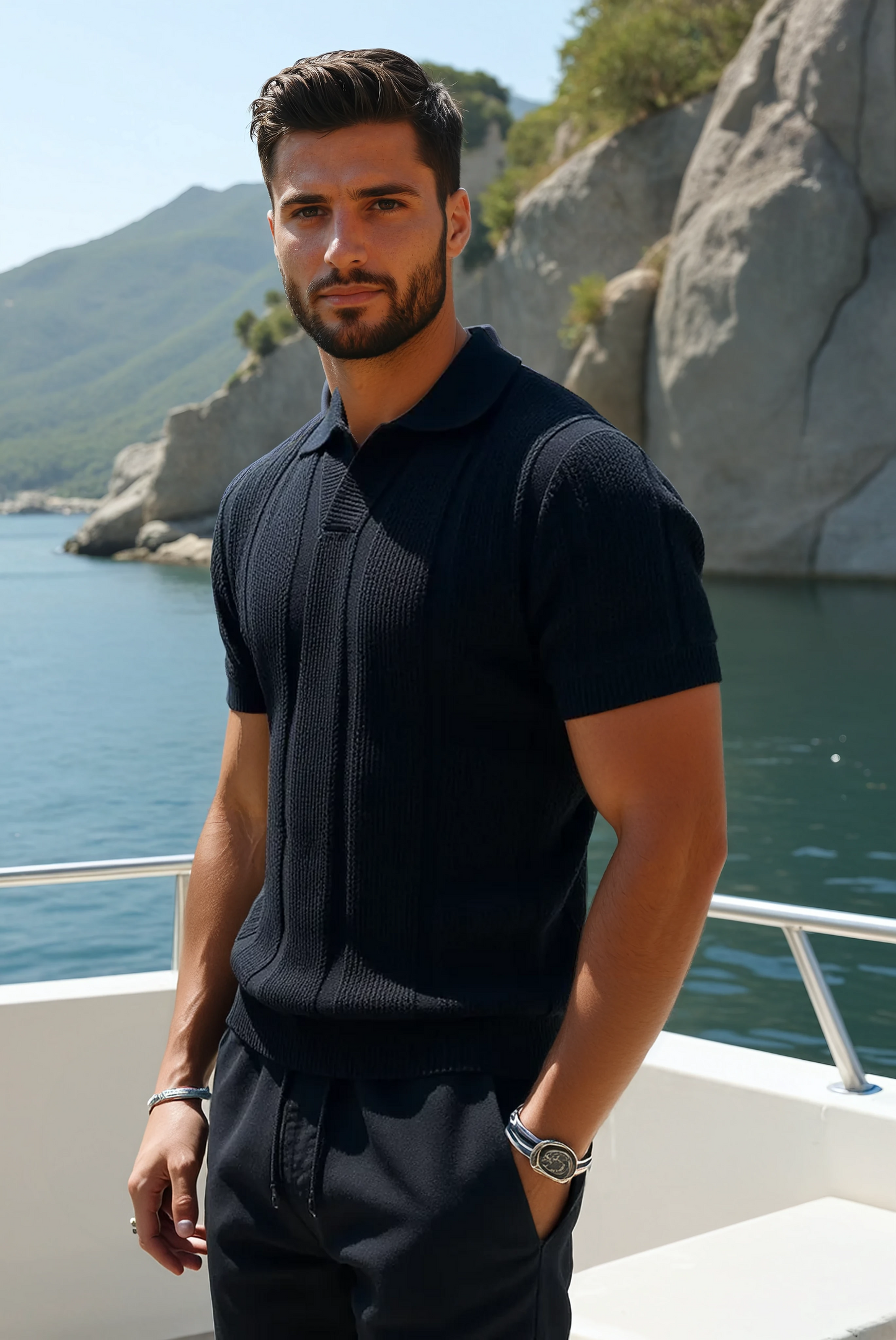 MATTEO - THE RIBBED POLO