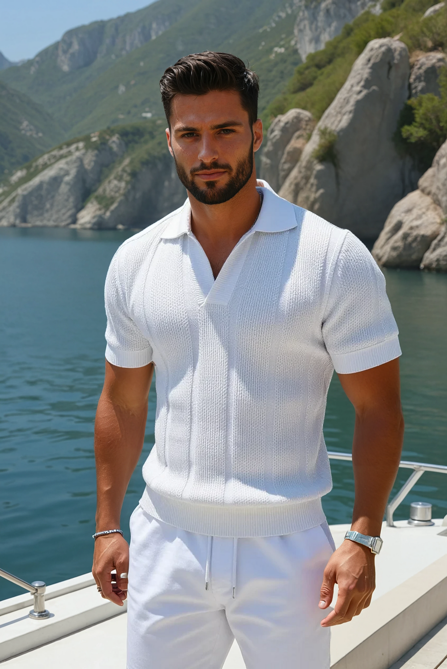 MATTEO - THE RIBBED POLO