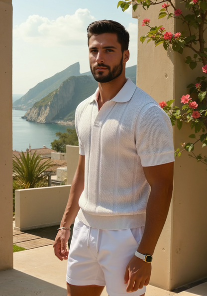 MATTEO - THE RIBBED POLO